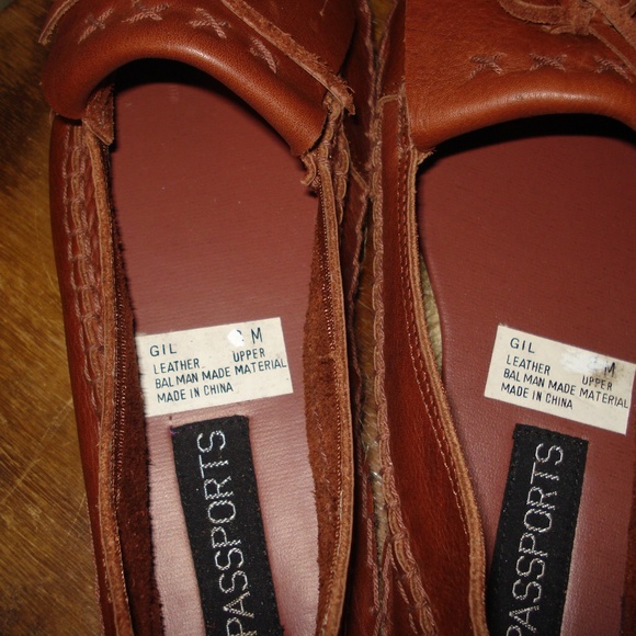 PASSWORD GENUINE LEATHER MOCCASINS 🎀 - Picture 6 of 8